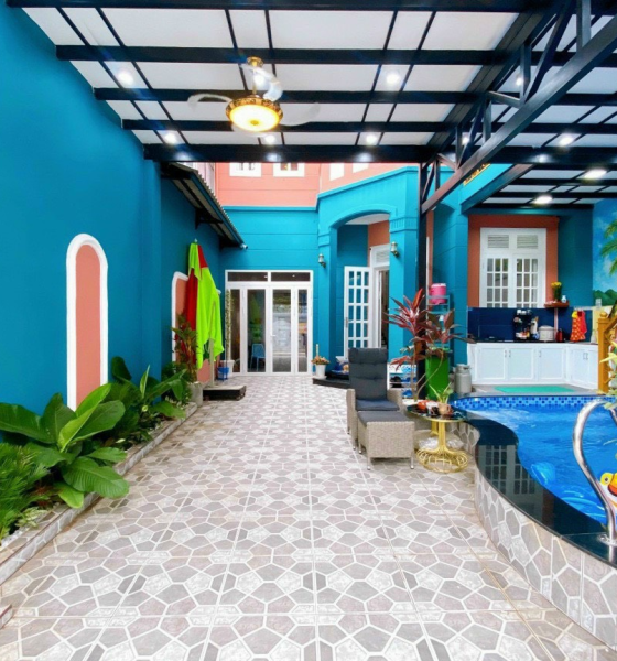 Dạ Khúc Villa Phong Cách Địa Trung Hải
