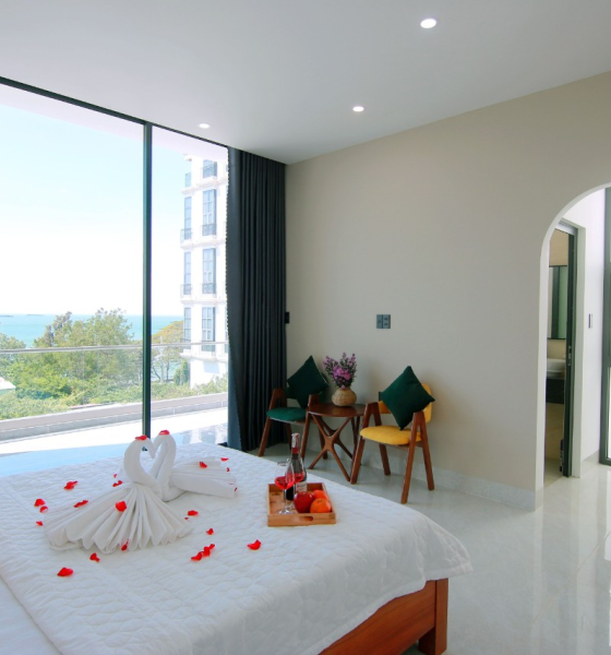 Villa 160/15 Trần Phú - Bãi Dâu - View Biển - Đi Bộ Ra Biển