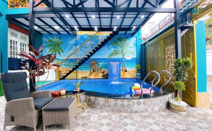 Dạ Khúc Villa Phong Cách Địa Trung Hải