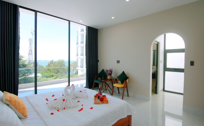 Villa 160/15 Trần Phú - Bãi Dâu - View Biển - Đi Bộ Ra Biển