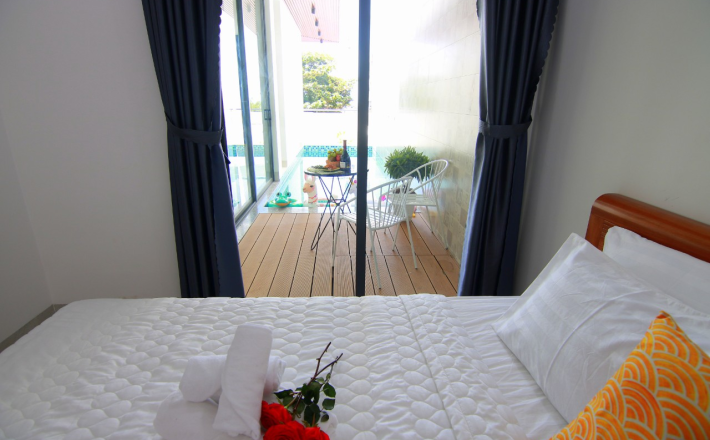 Villa 160/15 Trần Phú - Bãi Dâu - View Biển - Đi Bộ Ra Biển