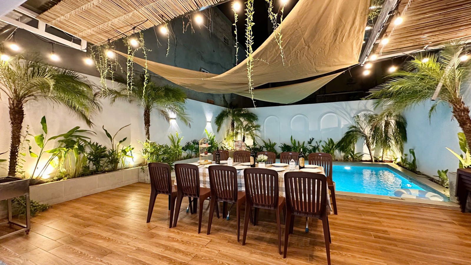 OCEAN HOUSE 45/1 Thùy Vân Đi Bộ Ra Biển đèn lung linh