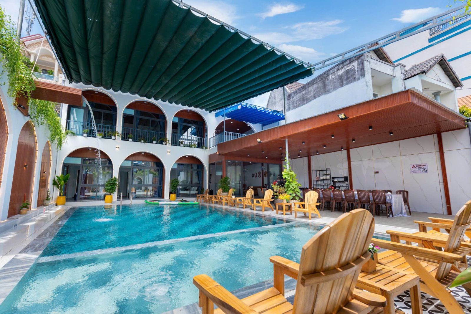 Amy Villa 50 Võ Thị Sáu Villa Hồ Bơi Vũng Tàu, hồ bơi rộng 100 m2