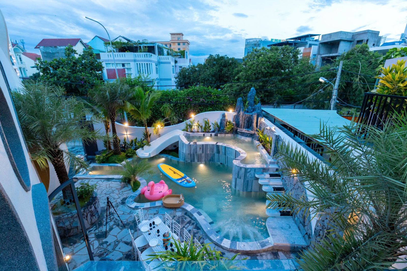 Đàn Villa Resort Mini Vũng Tàu hồ bơi 70 m2
