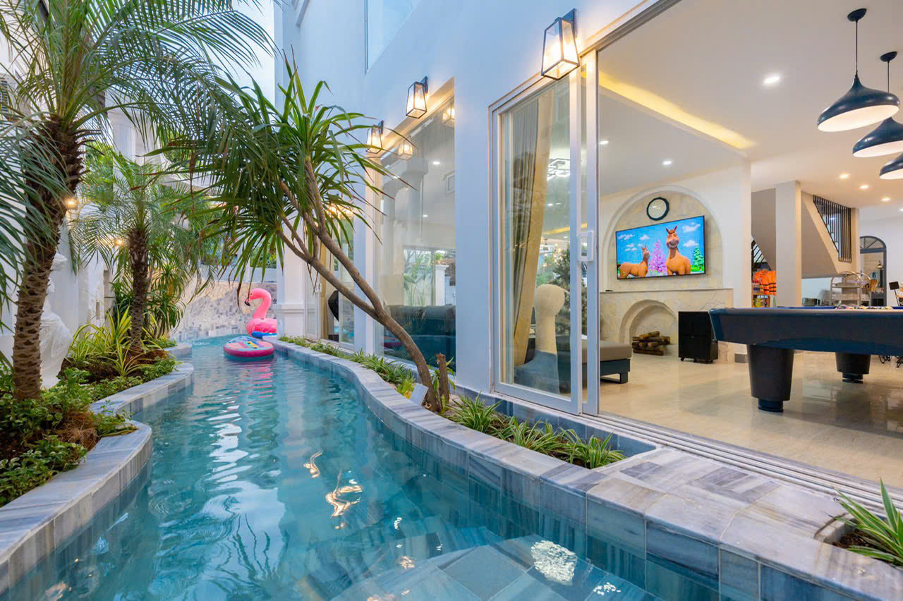 Đấu Trường La Mã M5 Villa Hồ Bơi Vũng Tàu, hồ bơi bali
