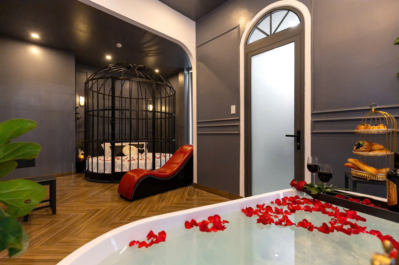 Đấu Trường La Mã M5 Villa Hồ Bơi Vũng Tàu, phòng tình yêu
