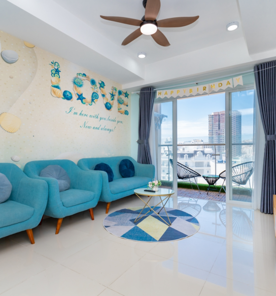 Chung Cư Gold Sea C8 - 01 - 2 Phòng Ngủ
