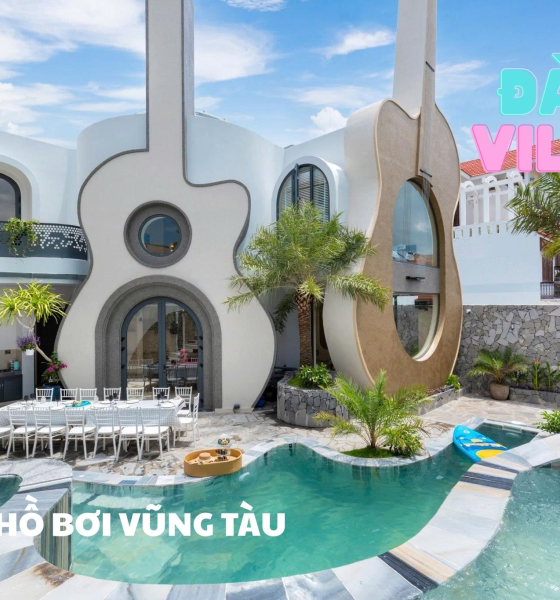 Đàn Villa Hồ Bơi Vũng Tàu Gần Biển